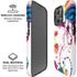 Chromatic Splatter White iPhone 16 Pro Max Magsafe Impact Case