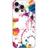 Chromatic Splatter White iPhone 16 Pro Max Skin