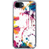 Chromatic Splatter White iPhone 16e Clear Case