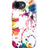Chromatic Splatter White iPhone 16e Impact Case