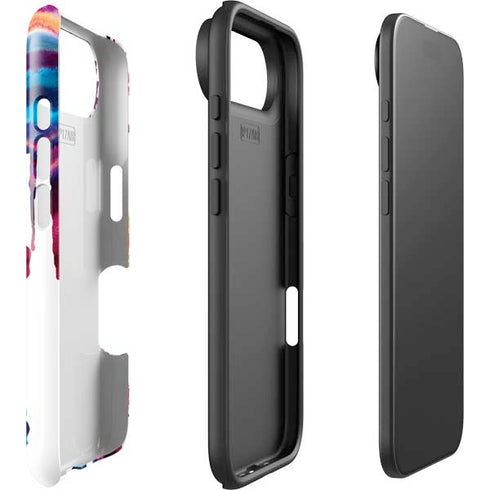 Chromatic Splatter White iPhone 17 Air Impact Case