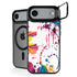 Chromatic Splatter White iPhone 17 Air Kickstand Case