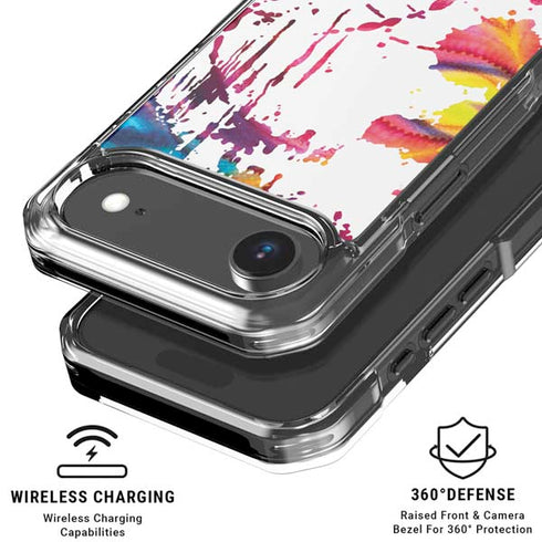 Chromatic Splatter White iPhone 17 Air MagSafe Case