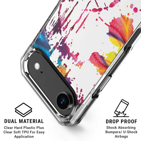 Chromatic Splatter White iPhone 17 Air MagSafe Case