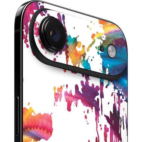 Chromatic Splatter White iPhone 17 Air Skin