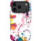 Chromatic Splatter White iPhone 17 Pro Magsafe Impact Case