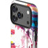 Chromatic Splatter White iPhone 17 Pro Max Impact Case