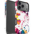 Chromatic Splatter White iPhone 17 Pro Max Impact Case