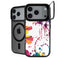 Chromatic Splatter White iPhone 17 Pro Max Kickstand Case