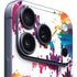 Chromatic Splatter White iPhone 17 Pro Max Skin