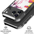 Chromatic Splatter White iPhone 18 Pro Clear Case