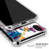 Chromatic Splatter White iPhone X/XS Clear Case