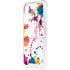 Chromatic Splatter White iPhone XS Clear Case