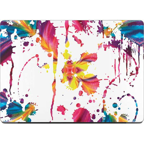 Chromatic Splatter White Apple MacBook Pro 14-inch Skin