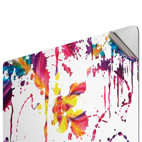 Chromatic Splatter White Apple MacBook Pro 16-inch Skin