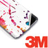 Chromatic Splatter White Moto E5 Plus Skin