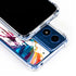 Chromatic Splatter White Moto G 5G (2024) Clear Case