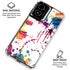 Chromatic Splatter White Moto G Power 5G (2024) Clear Case
