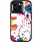 Chromatic Splatter White Otterbox Defender iPhone Skin