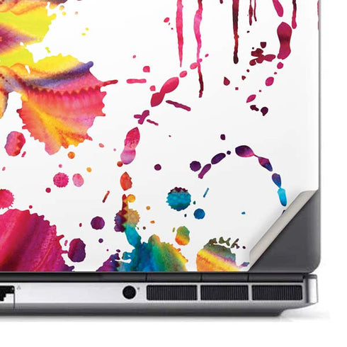 Chromatic Splatter White Dell Precision Skin