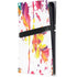 Chromatic Splatter White PS5 Pro Console Skin