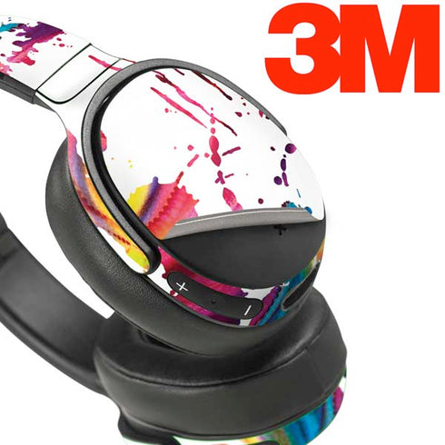 Chromatic Splatter White Skullcandy Venue Skin