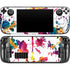 Chromatic Splatter White Steam Deck Handheld Gaming Computer OLED Skin
