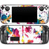 Chromatic Splatter White Steam Deck Handheld Gaming Computer Skin