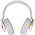 Chromatic Splatter White Surface Headphones Skin