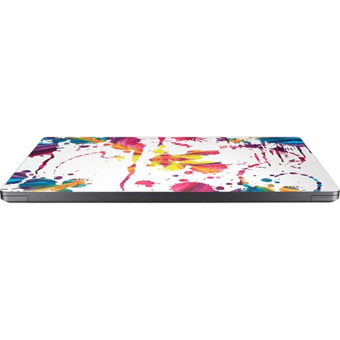 Chromatic Splatter White Surface Laptop 7 15in Skin