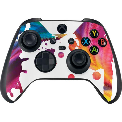Chromatic Splatter White Xbox Series X Skins