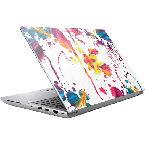 Chromatic Splatter White HP ZBook Fury 16 G10 Skin
