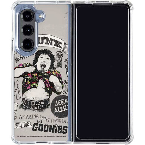 Warner Bros The Goonies (1985) Chunk Galaxy Z Fold5 5G Clear Case