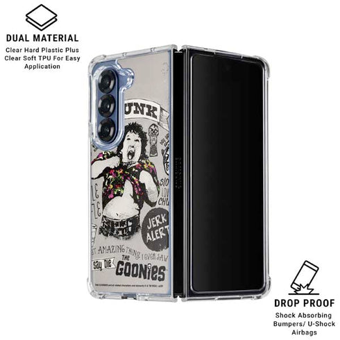 Warner Bros The Goonies (1985) Chunk Galaxy Z Fold6 Clear Case