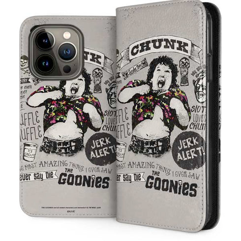 Warner Bros The Goonies (1985) Chunk iPhone 14 Pro Folio Case