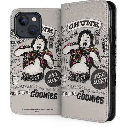 Warner Bros The Goonies (1985) Chunk iPhone 15 Folio Case