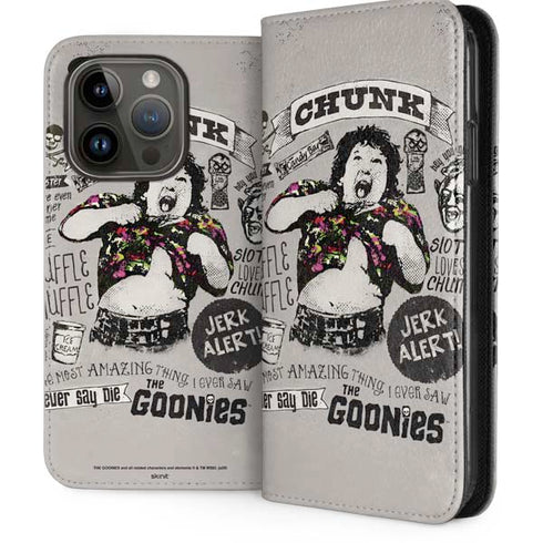 Warner Bros The Goonies (1985) Chunk iPhone 15 Pro Folio Case