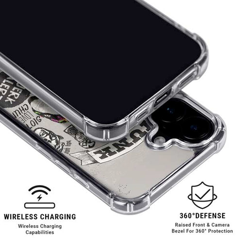 Warner Bros The Goonies (1985) Chunk iPhone 16 Plus Clear Case