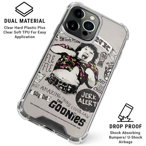 Warner Bros The Goonies (1985) Chunk iPhone 16 Pro Max Clear Case