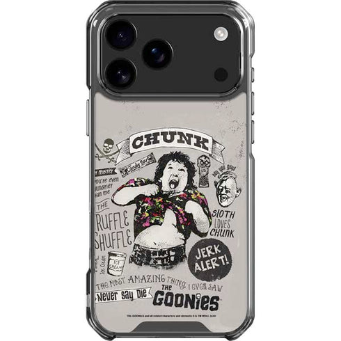 Warner Bros The Goonies (1985) Chunk iPhone 18 Pro Max Clear Case