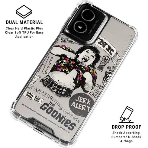 Warner Bros The Goonies (1985) Chunk Moto G Power 5G (2024) Clear Case