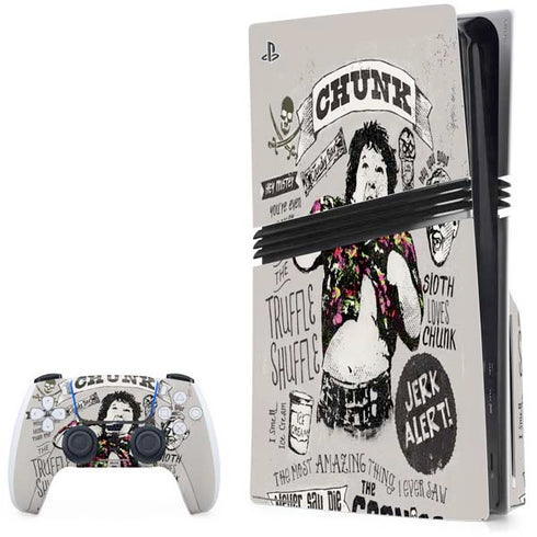 Warner Bros The Goonies (1985) Chunk PS5 Pro Disk Bundle Skin