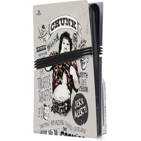 Warner Bros The Goonies (1985) Chunk PS5 Pro Disk Console Skin