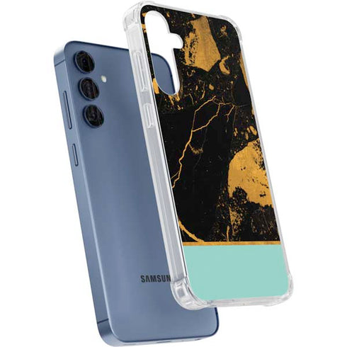 Chunky Marble Galaxy A35 5G Clear Case