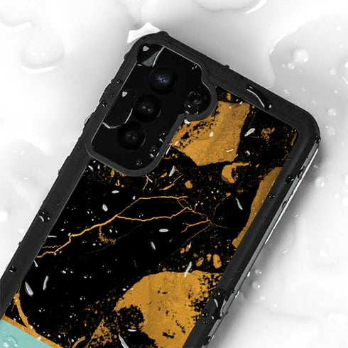 Chunky Marble Galaxy S24 Plus Waterproof Case