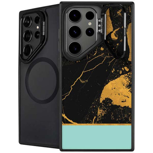 Chunky Marble Galaxy S24 Ultra Kickstand Case