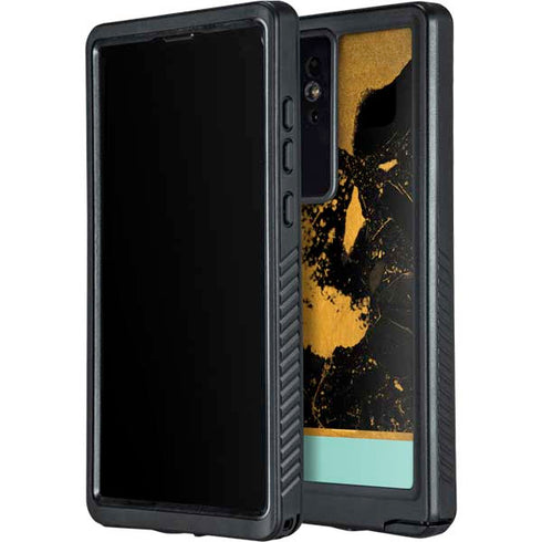 Chunky Marble Galaxy S24 Ultra Waterproof Case