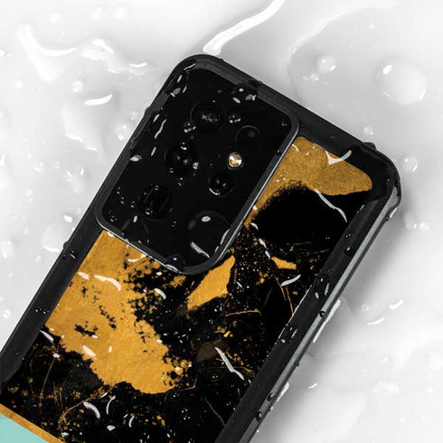 Chunky Marble Galaxy S24 Ultra Waterproof Case