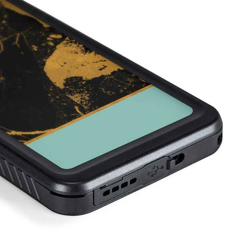 Chunky Marble Galaxy S24 Waterproof Case