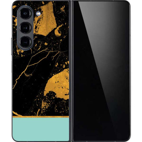 Chunky Marble Galaxy Z Fold5 5G Skin
